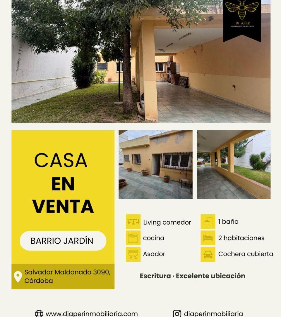 SE VENDE EN BARRIO JARDIN