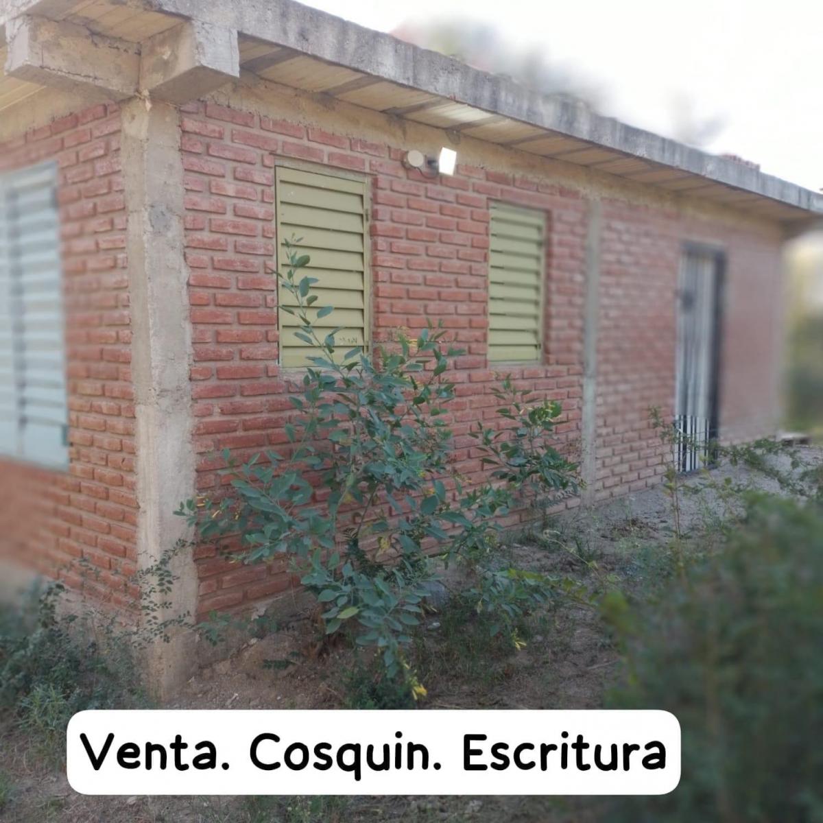 CASA EN VENTA COSQUIN