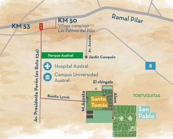 Terreno Lote en Venta en San Pablo Chico, Pilar, G.B.A. Zona Norte