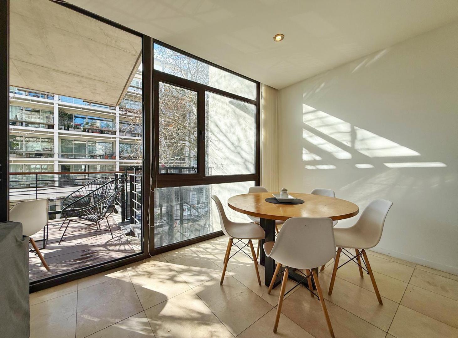 Foto de Departamento 3 ambientes con patio con parrilla · Guemes, imagen 3