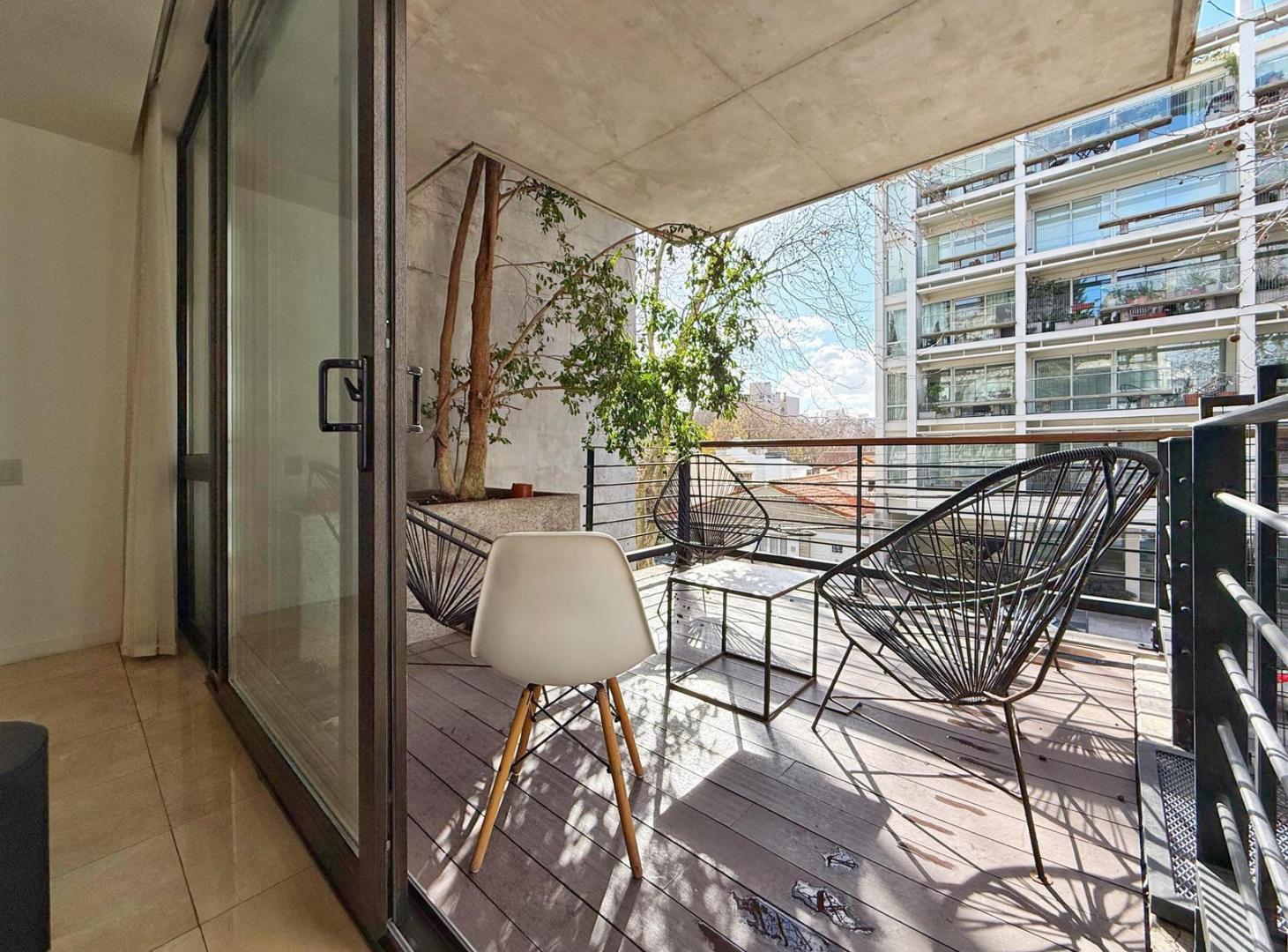 Foto de Departamento 3 ambientes con patio con parrilla · Guemes, imagen 2