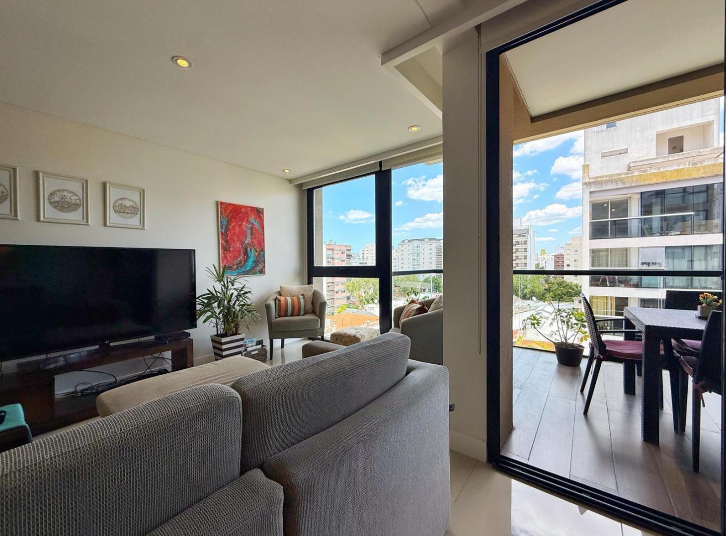 Foto de Semipiso 4 ambientes con balcón terraza con parrilla y cochera · Plaza, imagen 3