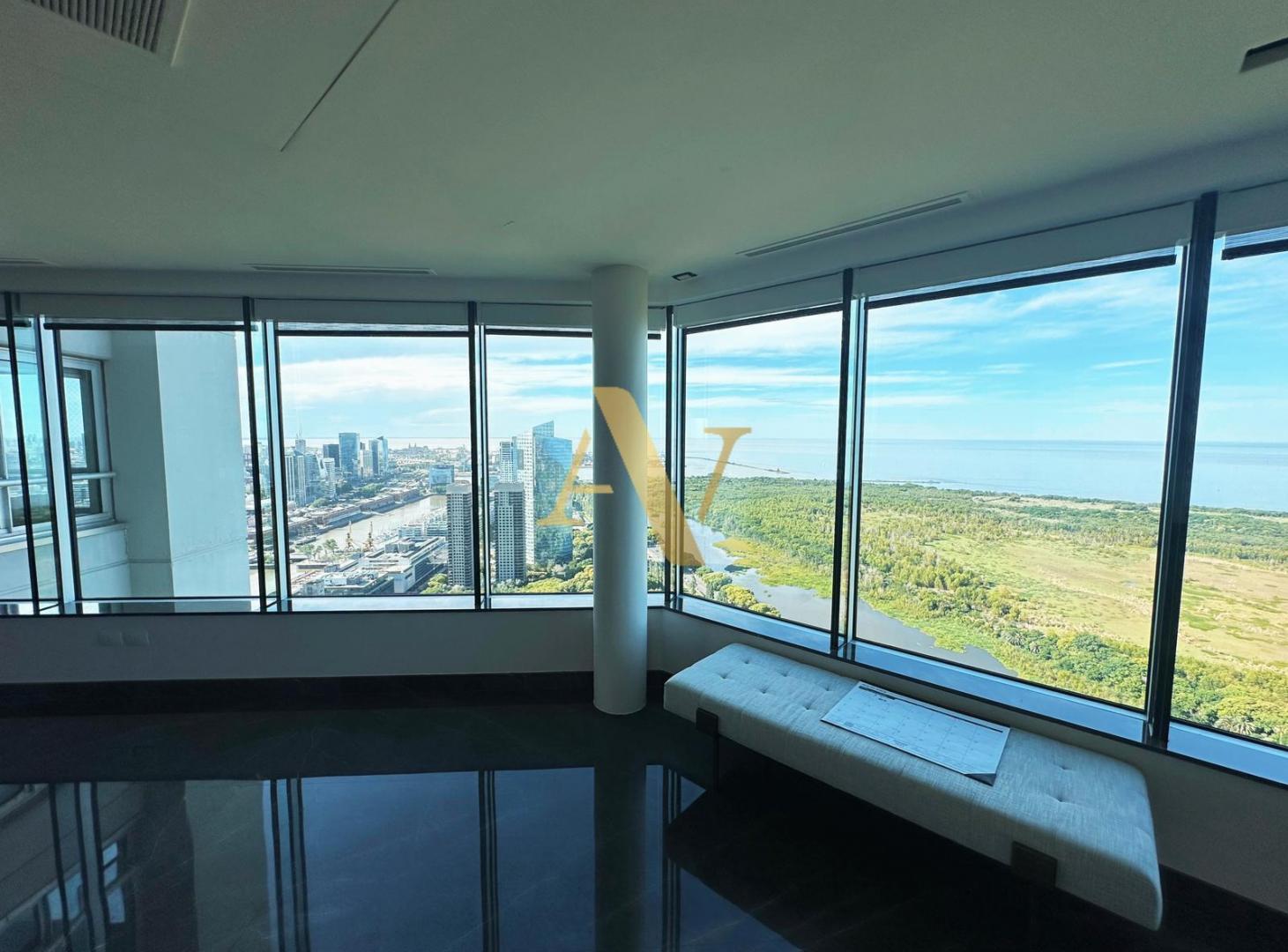 Foto de la propiedad en Excelente Piso Completo en Piso Alto - 4 Ambientes con Dependencia y Escritorio - Renoir, Puerto Madero!, Puerto Madero