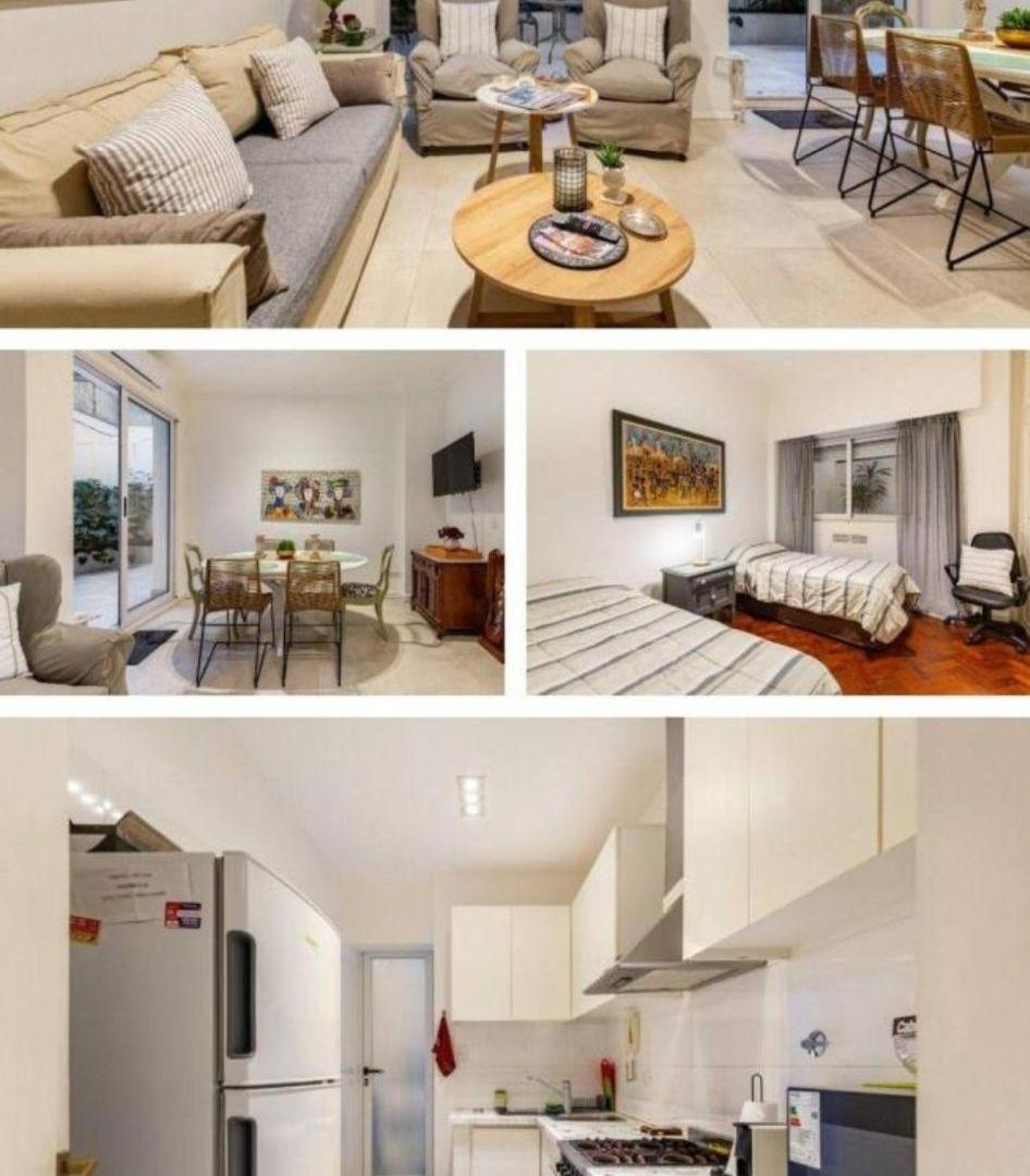 Foto de Venta exc planta baja 3 ambientes a nuevo Recoleta patio jardin, imagen 2