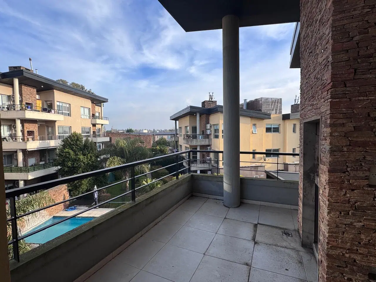 Departamento 3 Ambientes con balcon terraza y parrilla 3