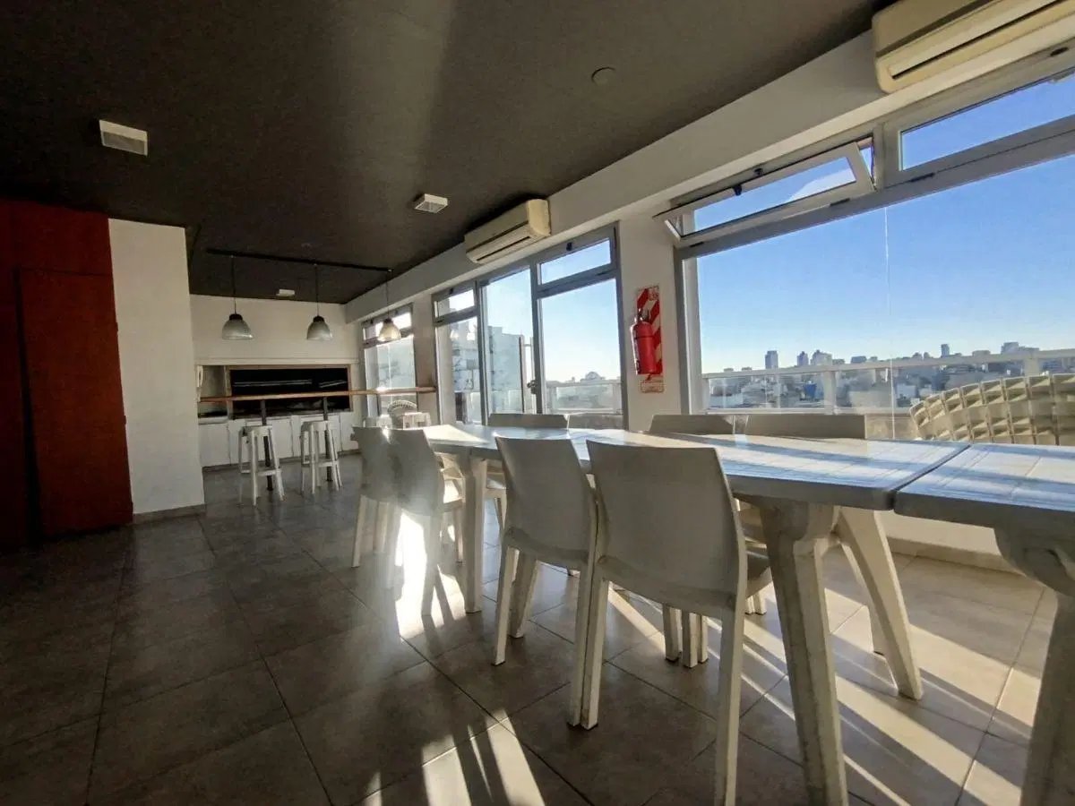 Alquiler Temporario gran ambiente, edificio full amenities 5