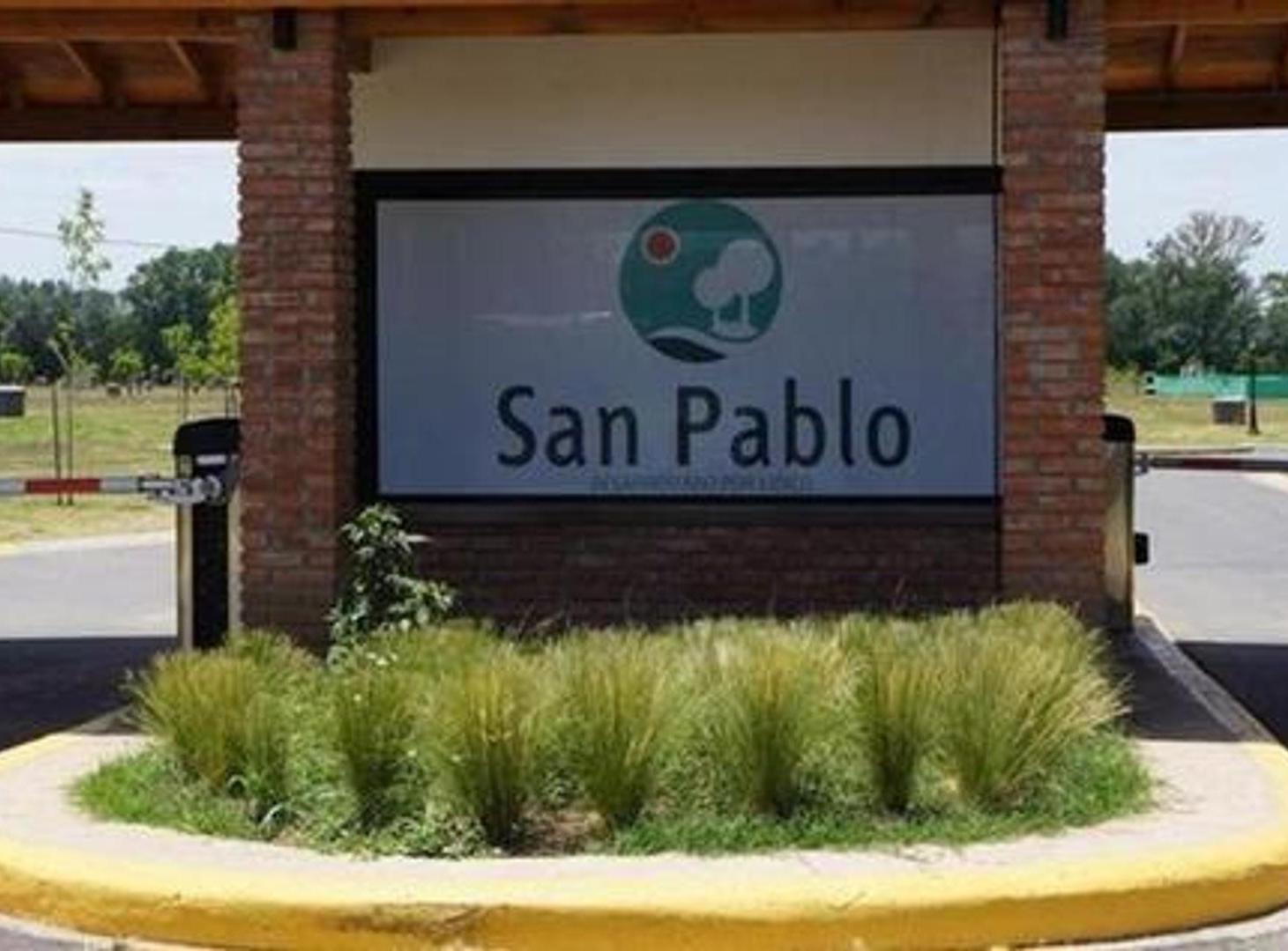Lote en venta en barrio San Pablo, Pilar