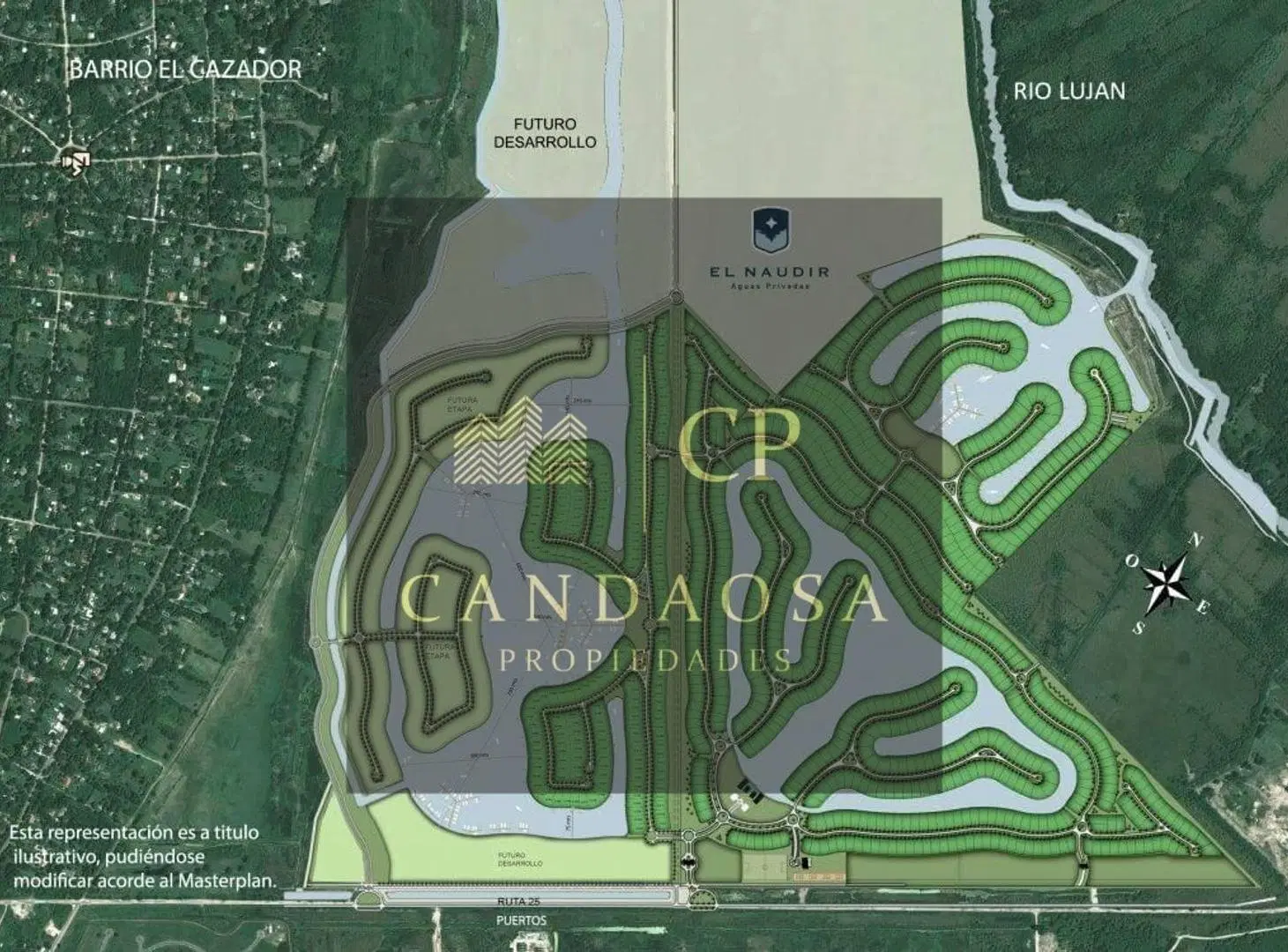 NEV. Lote en venta en El Naudir Aguas Privadas 5