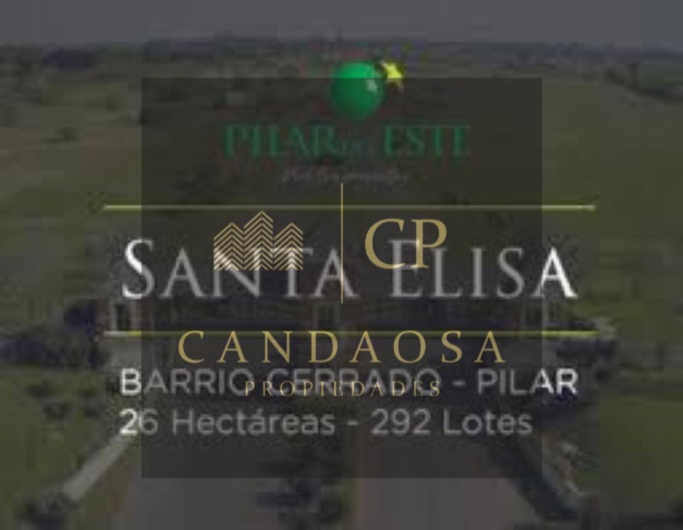MLM. Espectacular lote interno en Barrio Santa Elisa, PDE