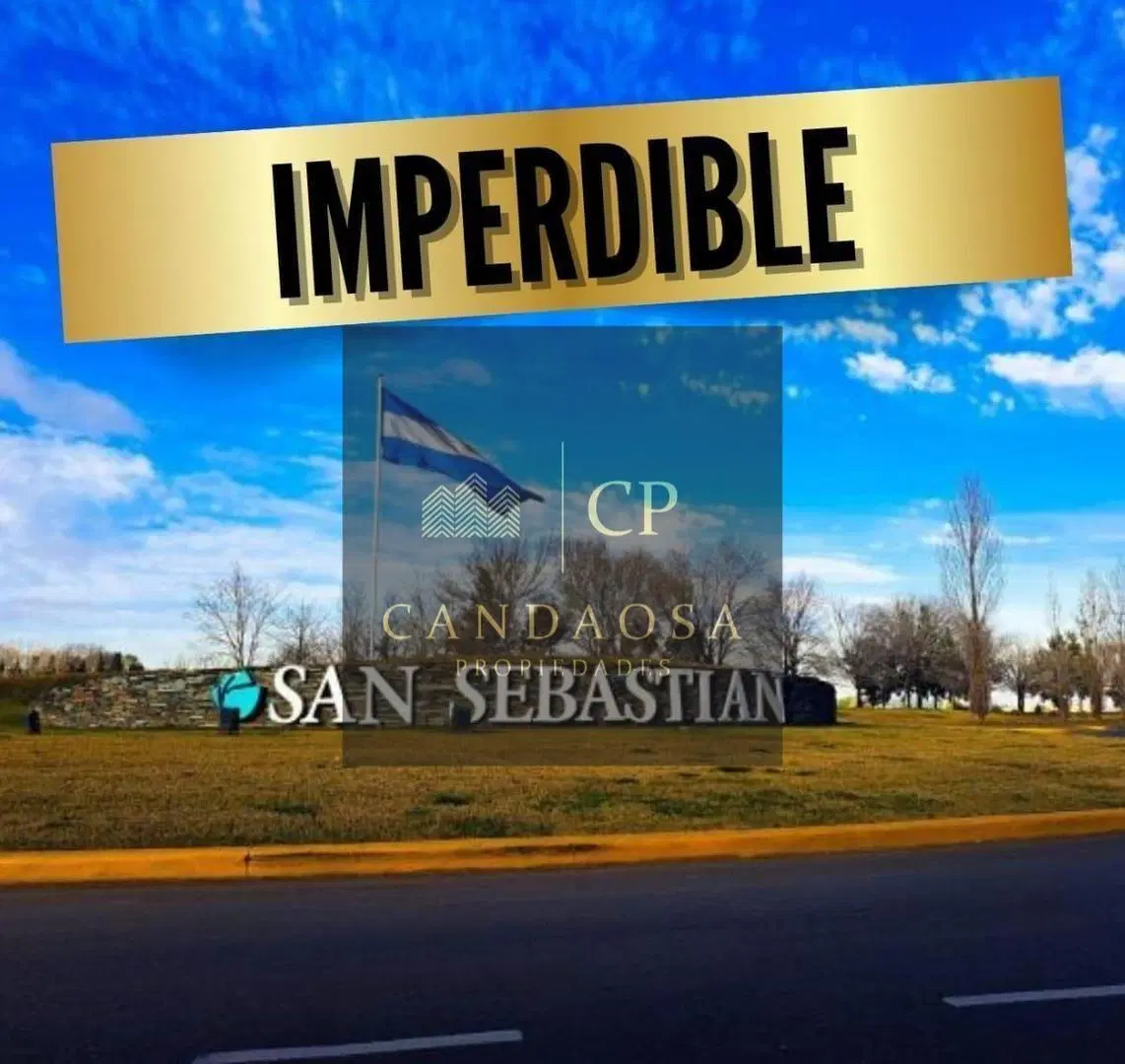 GLM.Hermoso Lote Interno En San Sebastian Area 1