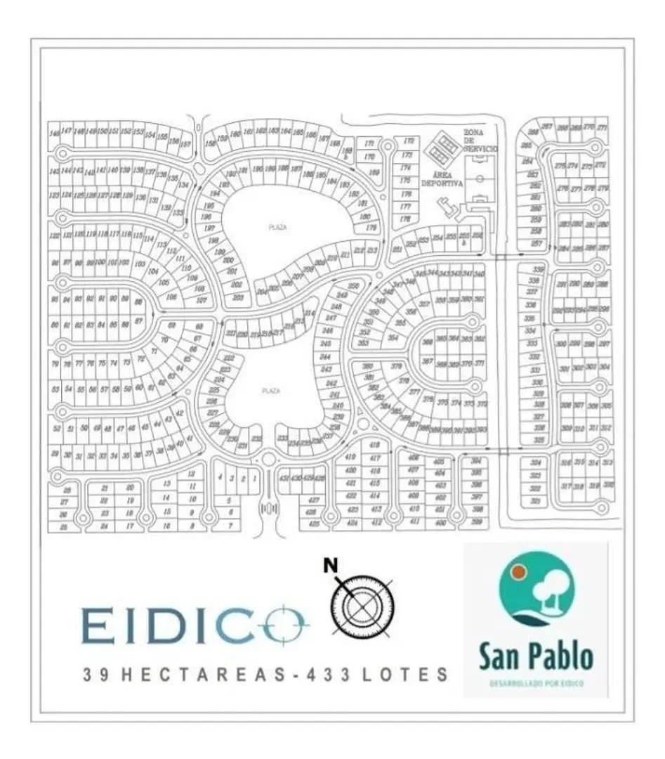 GLM.Oportunidad!!!  Lote en venta en Barrio San Pablo 5