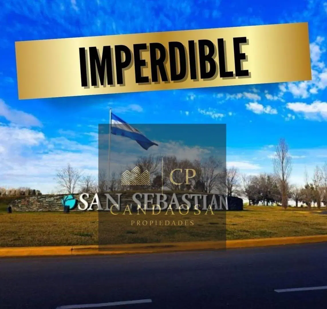 GLM. LOTE EN SAN SEBASTIAN AREA 13 3