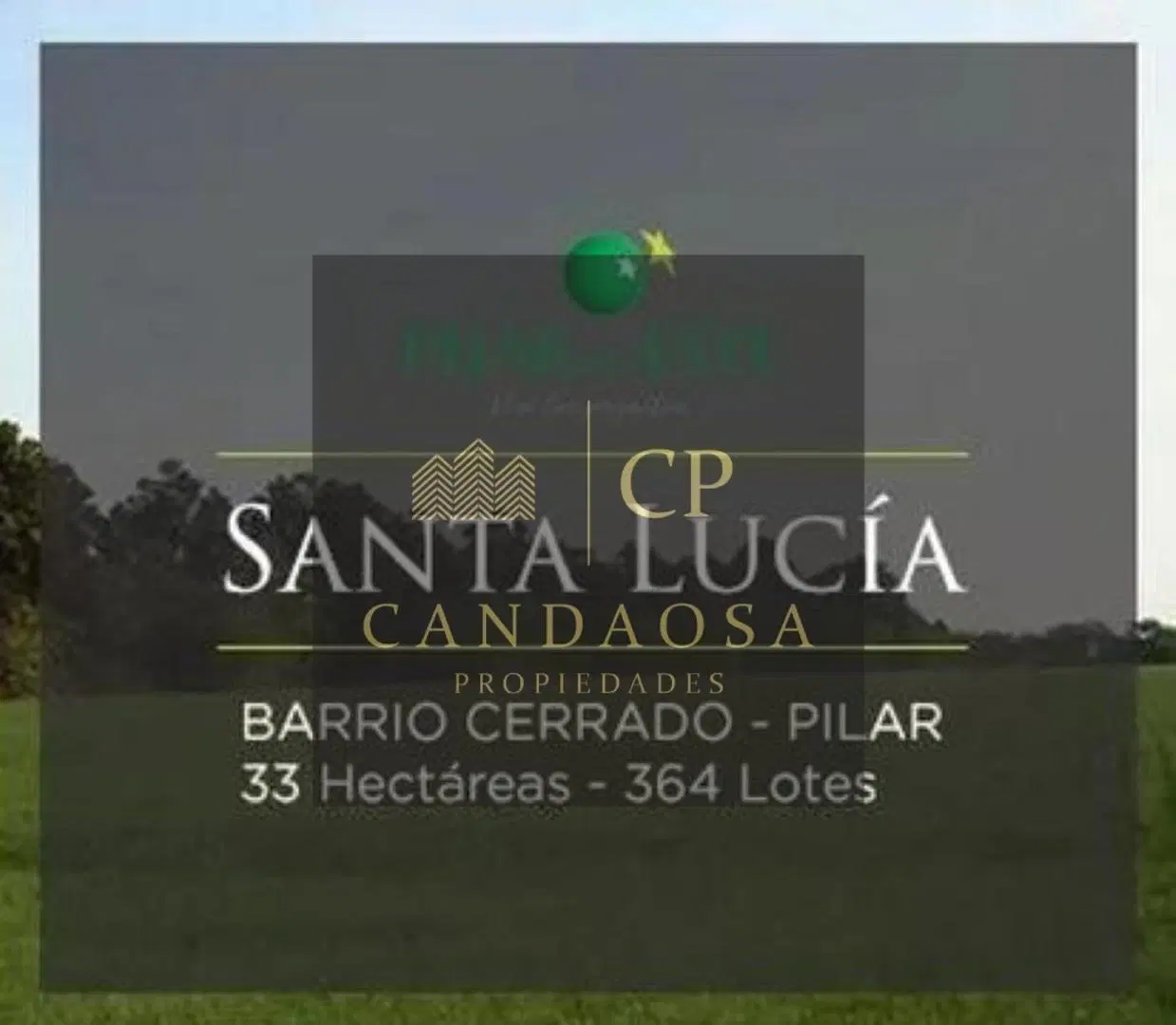 MLM. Hermoso lote a espacio verde en Barrio Santa Lucía, PDE 5
