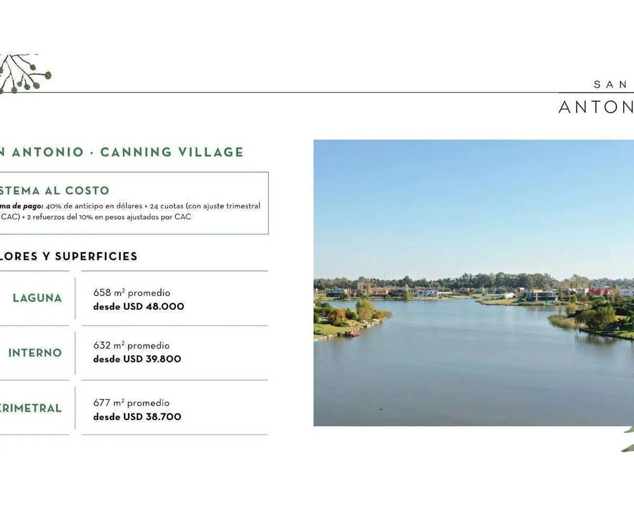 MLM. Hermoso lote interno en Barrio San Antonio, Canning 4