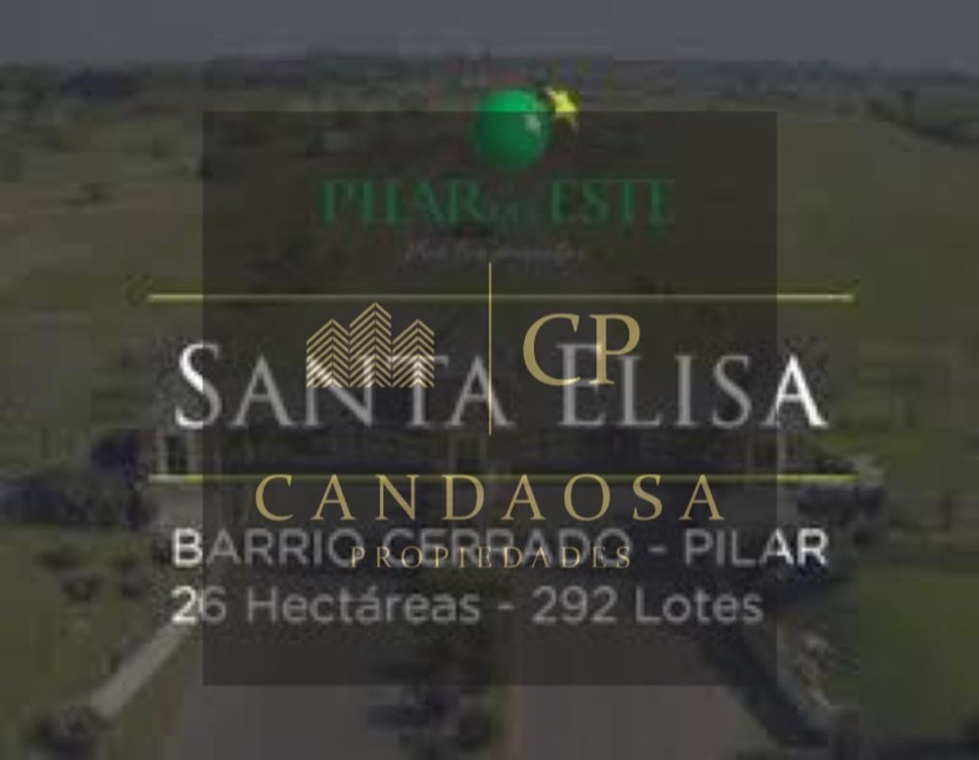 MLM. Espectacular lote interno en Barrio Santa Elisa, PDE