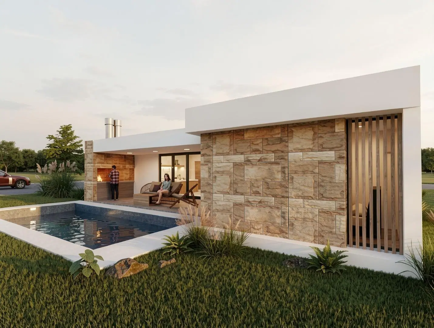 ADG. Venta en pozo. Casa en San Sebastian área 12 3