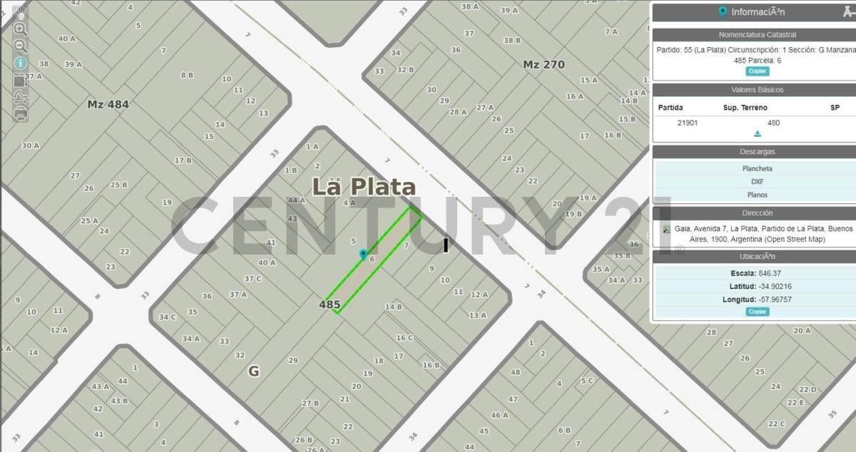 Foto de LOTE en Zona Norte en Avenida 7 entre 33 y 34 de La Plata, imagen 5
