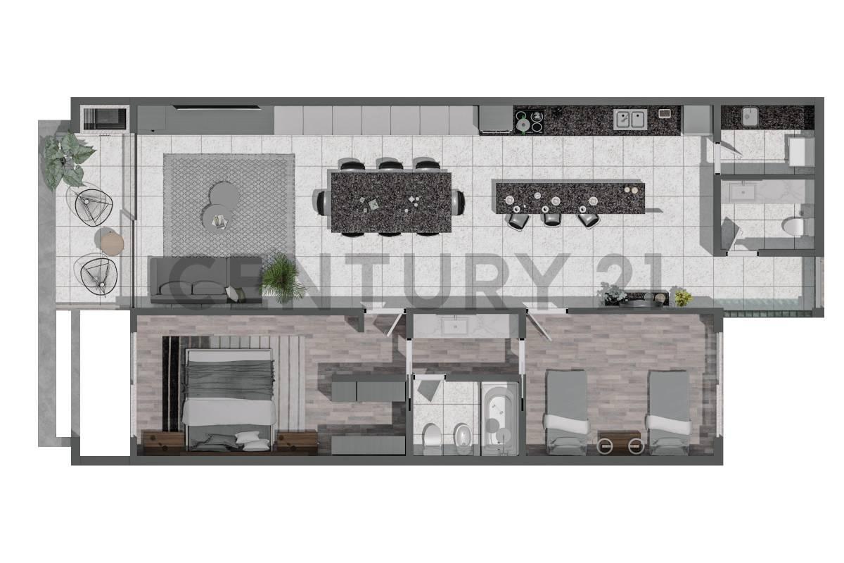 Foto de Departamento de 2 dormitorios en venta en La Plata, imagen 2