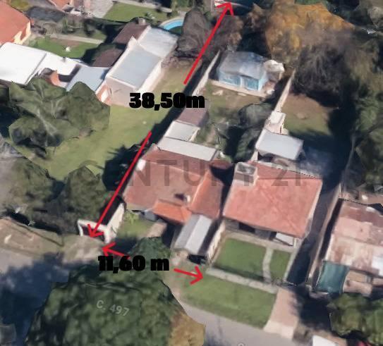 Foto de Lote con casa a reciclar o demoler 11.60m x 38,50m en Gonnet, imagen 3