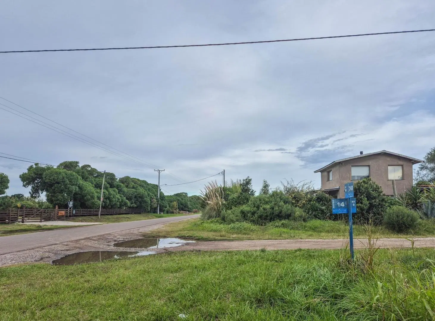Terreno en Chapadmalal calle asfaltada 1