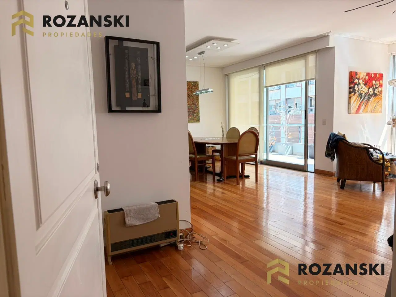 Departamento en Recoleta, 3 ambientes con dependencia. 3 cocheras y baulera 2