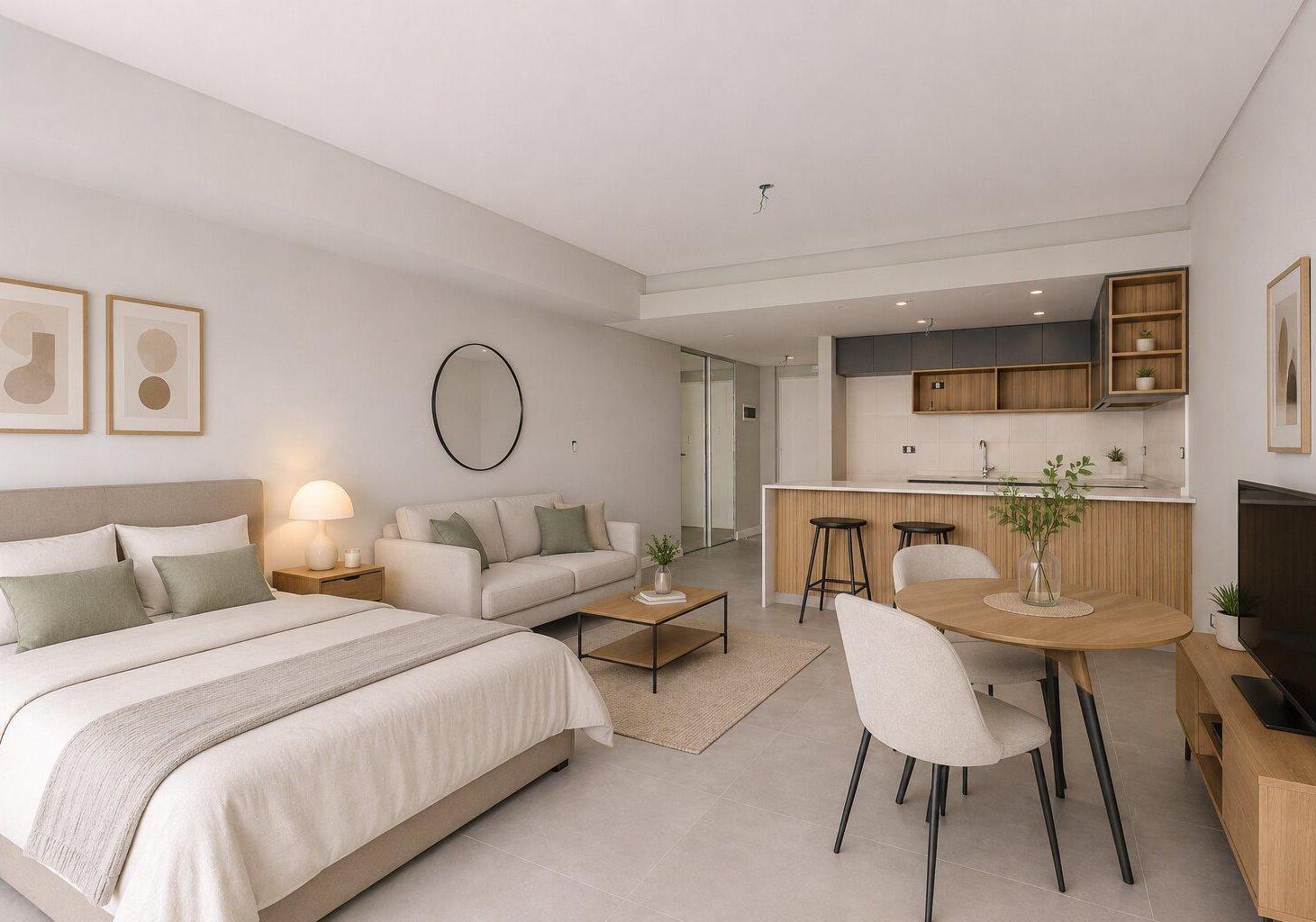 Foto de MONOAMBIENTE A ESTRENAR - AL FRENTE CON BALCÓN - AMENITIES - GALLO AL, imagen 3