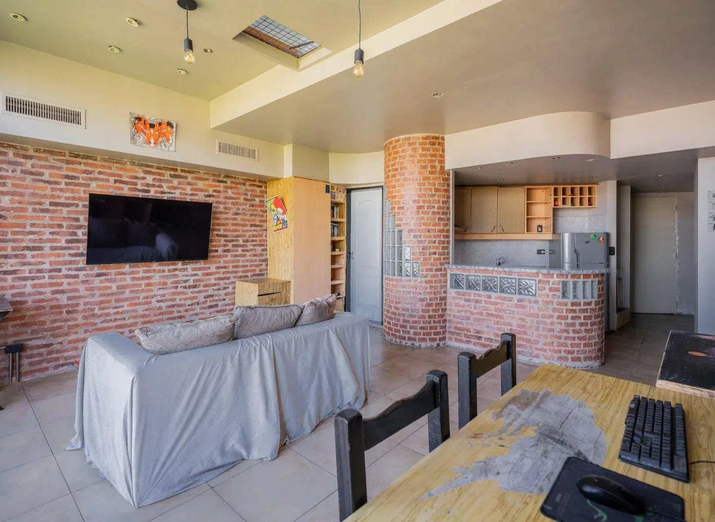 VENTA DEPTO DUPLEX TIPO LOFT DE 2 AMBIENTES A REFACCIONAR  CON COCHERA Y FULL AMENITIES 4
