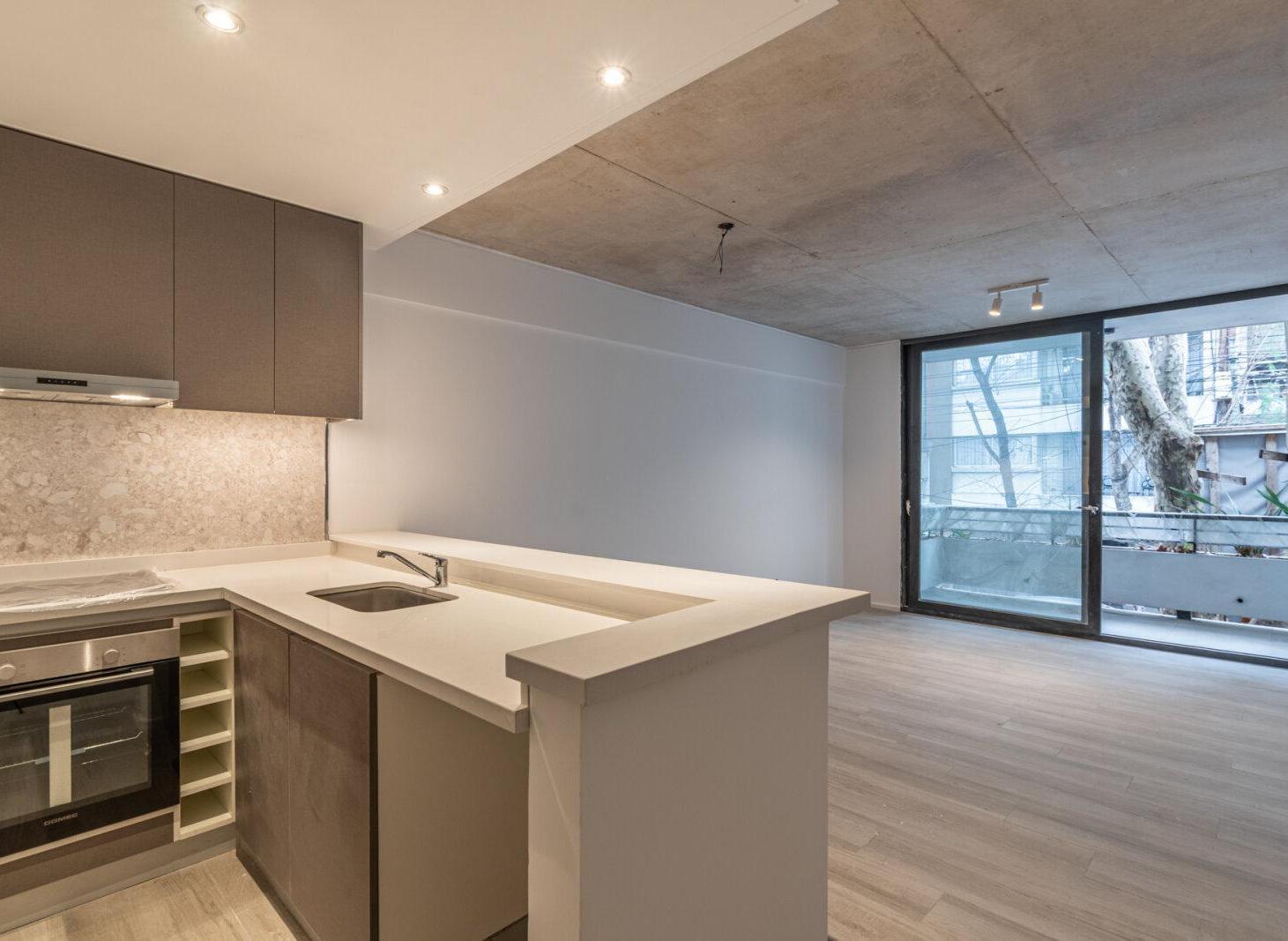 Foto de VENTA DE DEPARTAMENTO MONOAMBIENTE A ESTRENAR C/BALCÓN AL FRENTE EN PALERMO C.A.B.A COCHERA OPCIONA, imagen 4