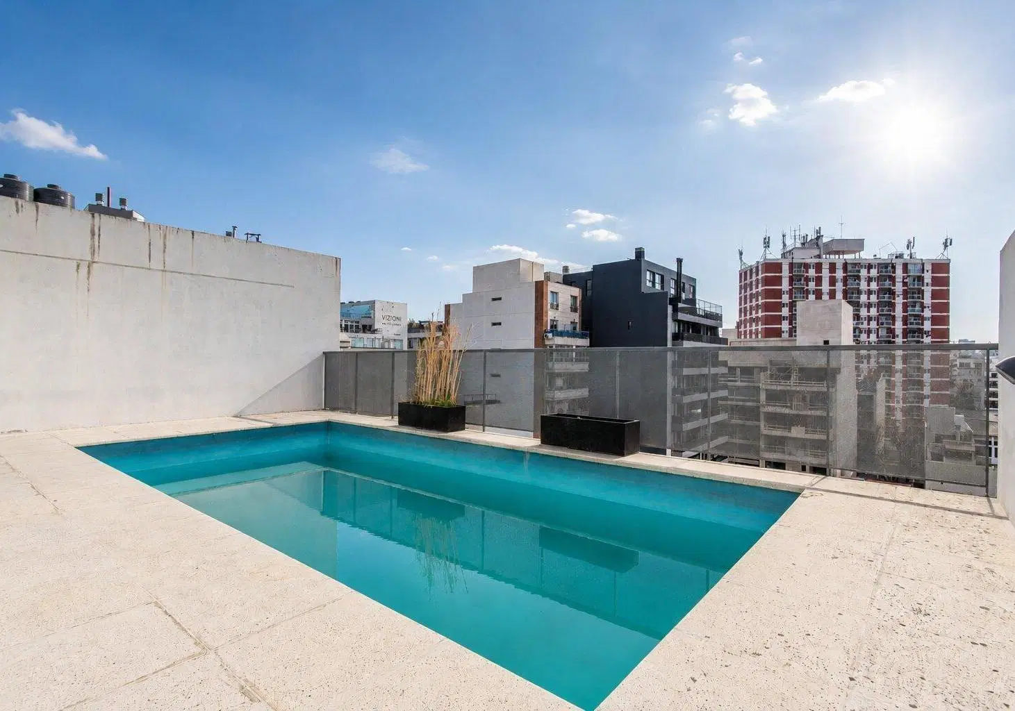 VENTA MONOAMBIENTE A NUEVO C/BALCÓN AL FRENTE Y PILETA EN PALERMO HOLLYWOOD CABA 5