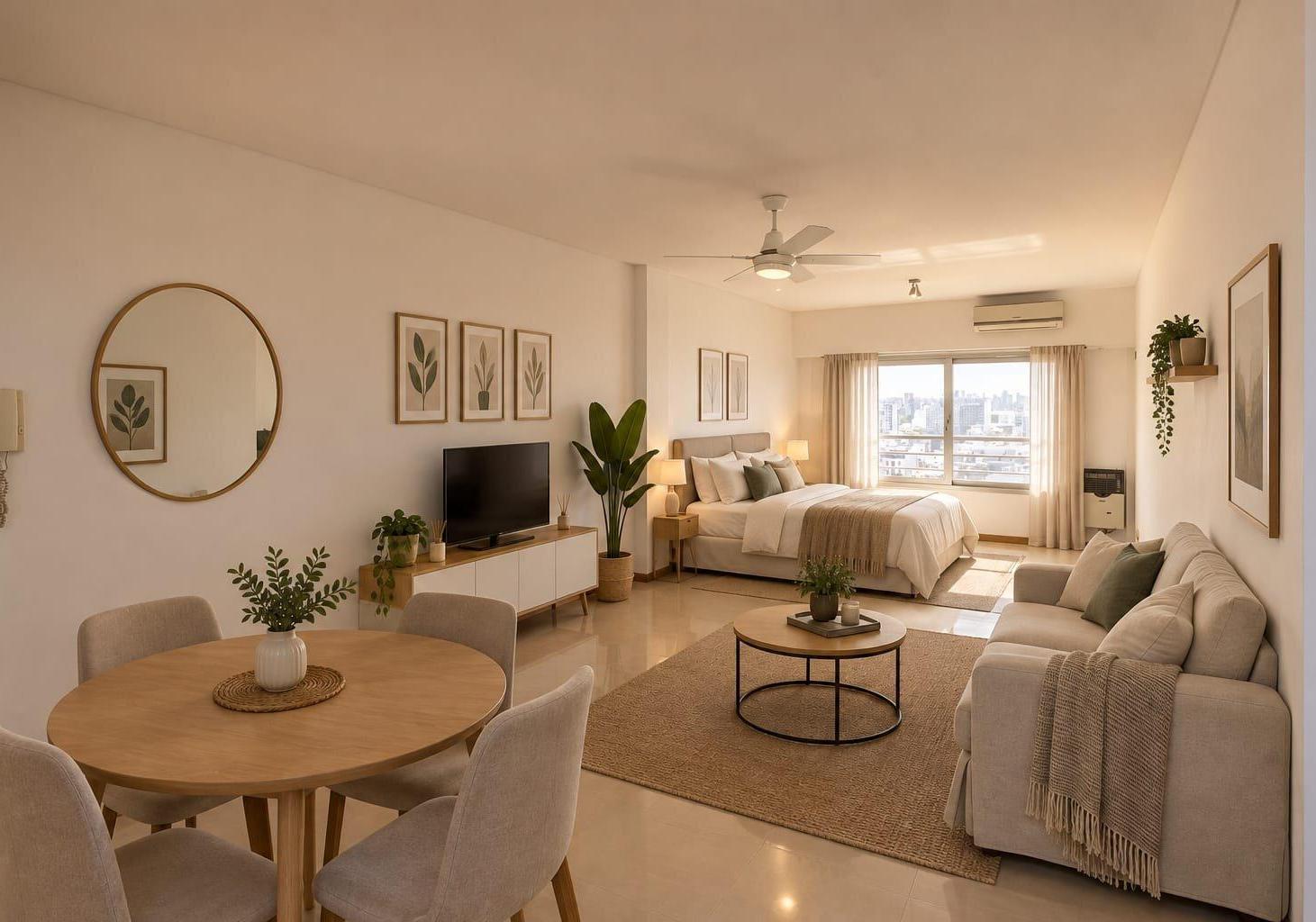 Foto de VENTA DE MONOAMBIENTE C/AMENITIES MUY LUMINOSO PISO ALTO AL FRENTE EN, imagen 1