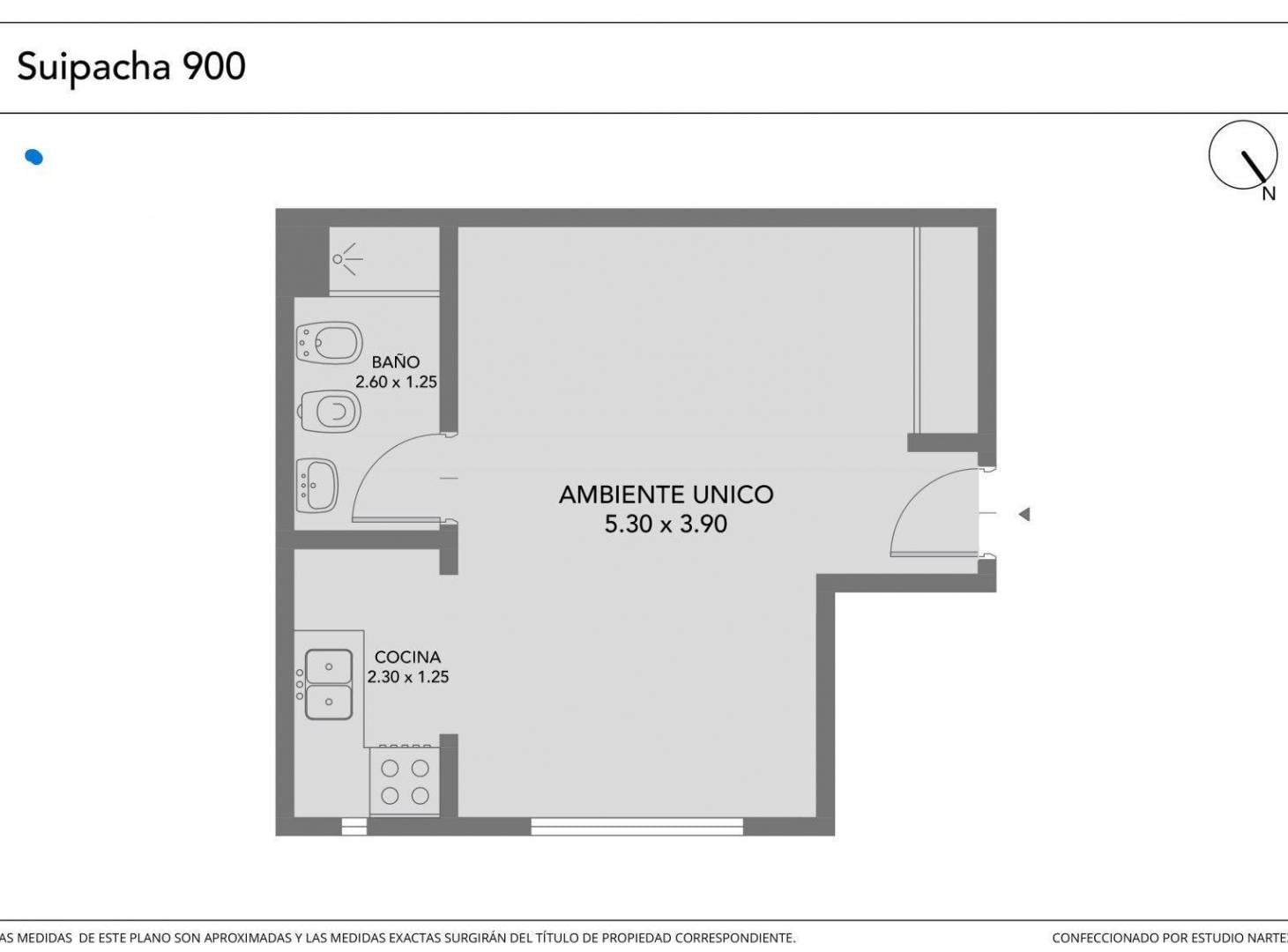 VENTA - Monoambiente - Luminoso - Retiro -Amoblado
