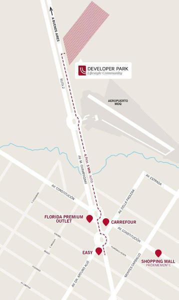Lote de 1388 m² en Developer Park 3