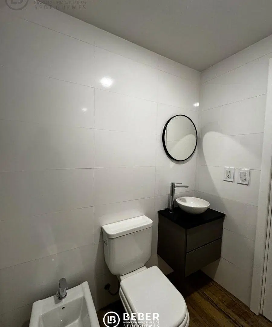 En venta departamento de un ambiente y medio a estrenar en zona Paseo Aldrey 5