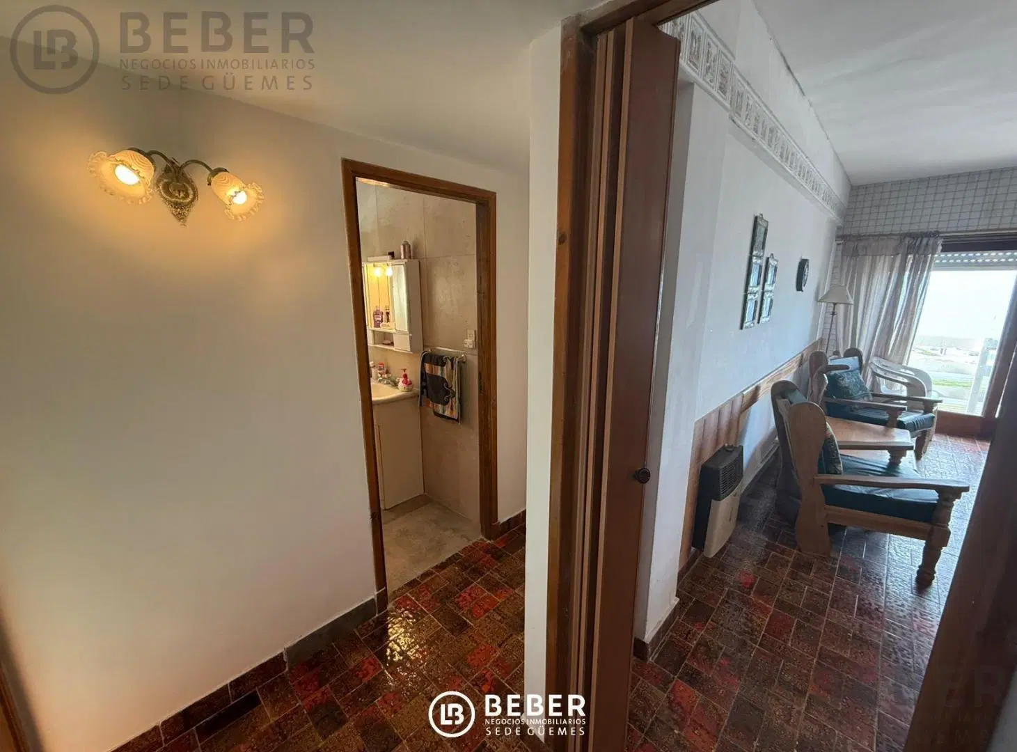 En venta departamento de 2 ambientes con vista al mar en Zacagnini 1
