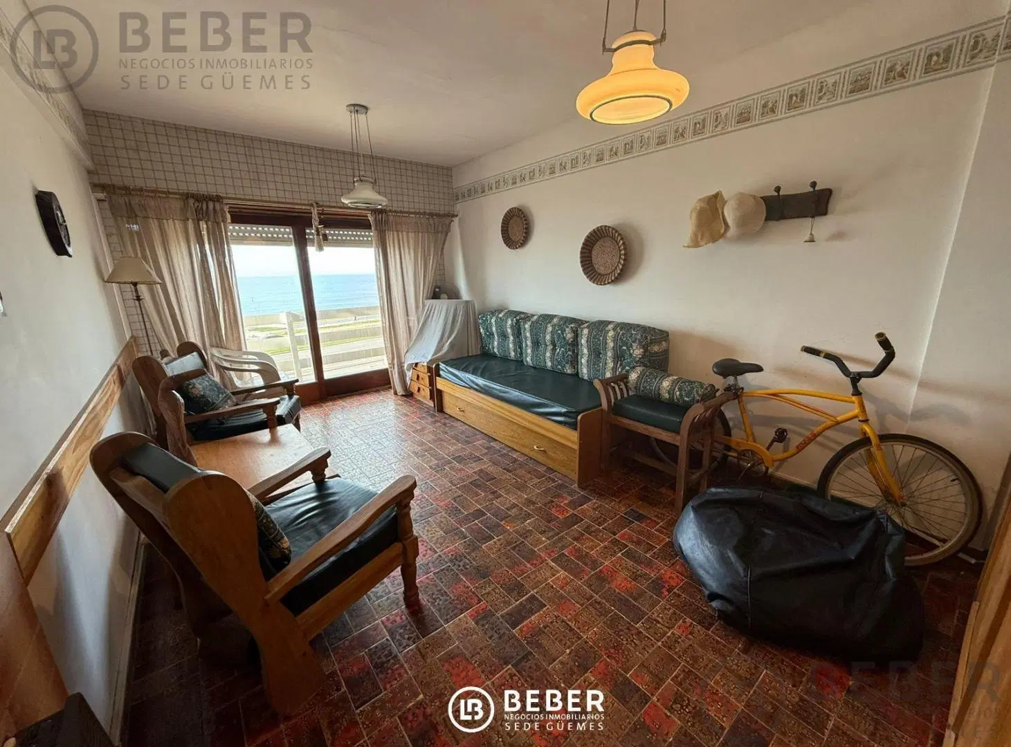 En venta departamento de 2 ambientes con vista al mar en Zacagnini 5