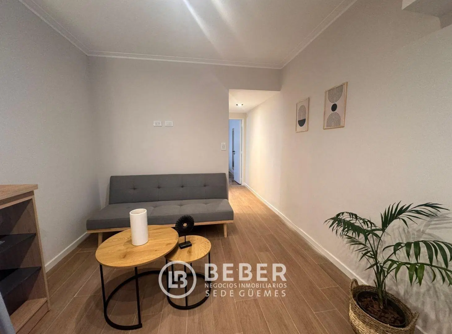 En venta dos ambientes al contrafrente, Centro 1