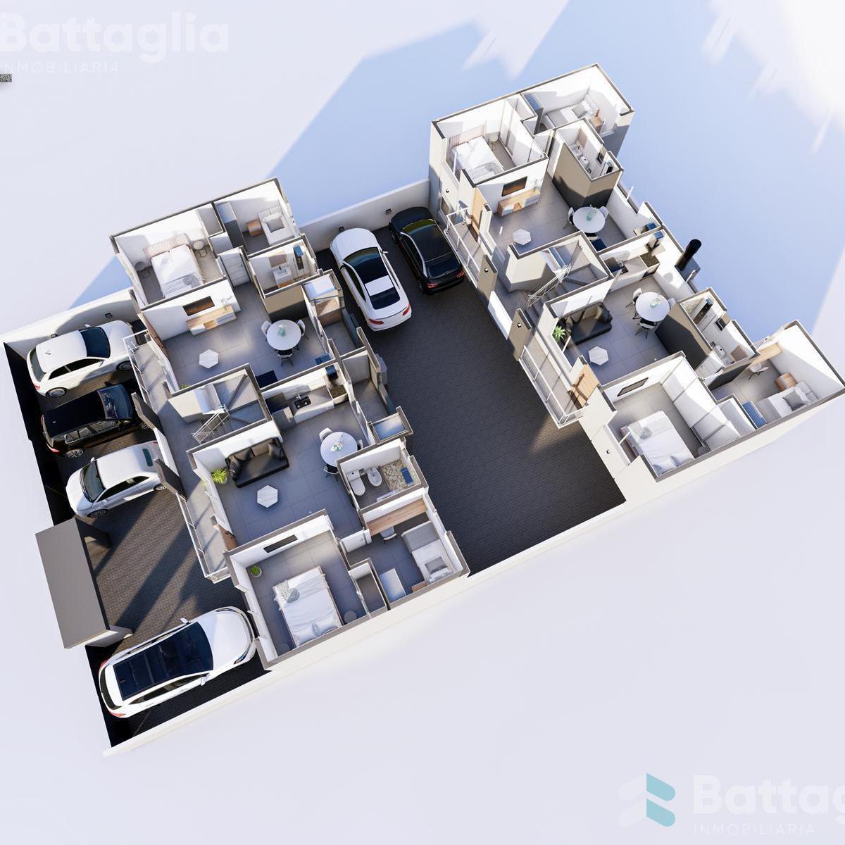 Departamento con Espacio Vehicular 1