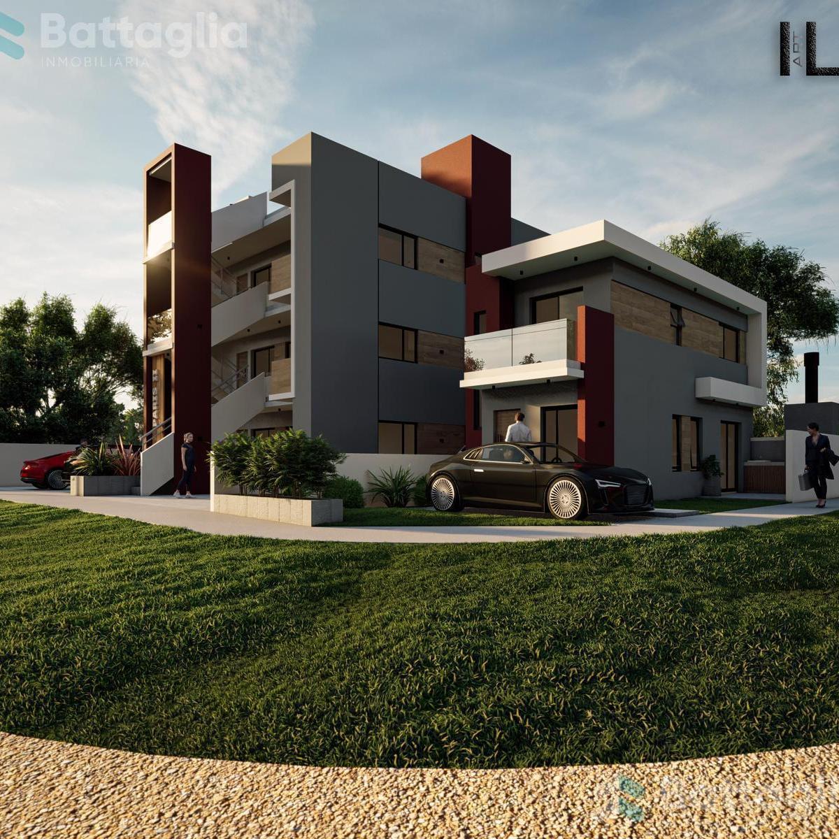 Departamento en Pb con Espacio Vehicular y Parrilla 1