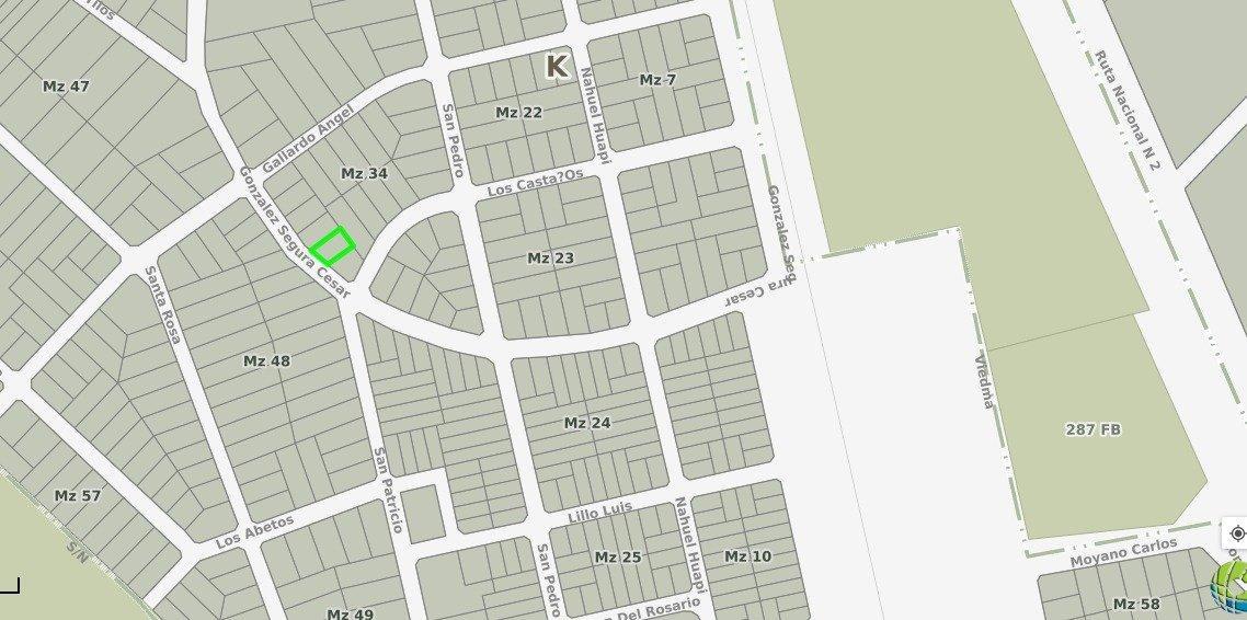 Reserva Forestal El Tejado - Lote de 535 m2  u$s 34.000