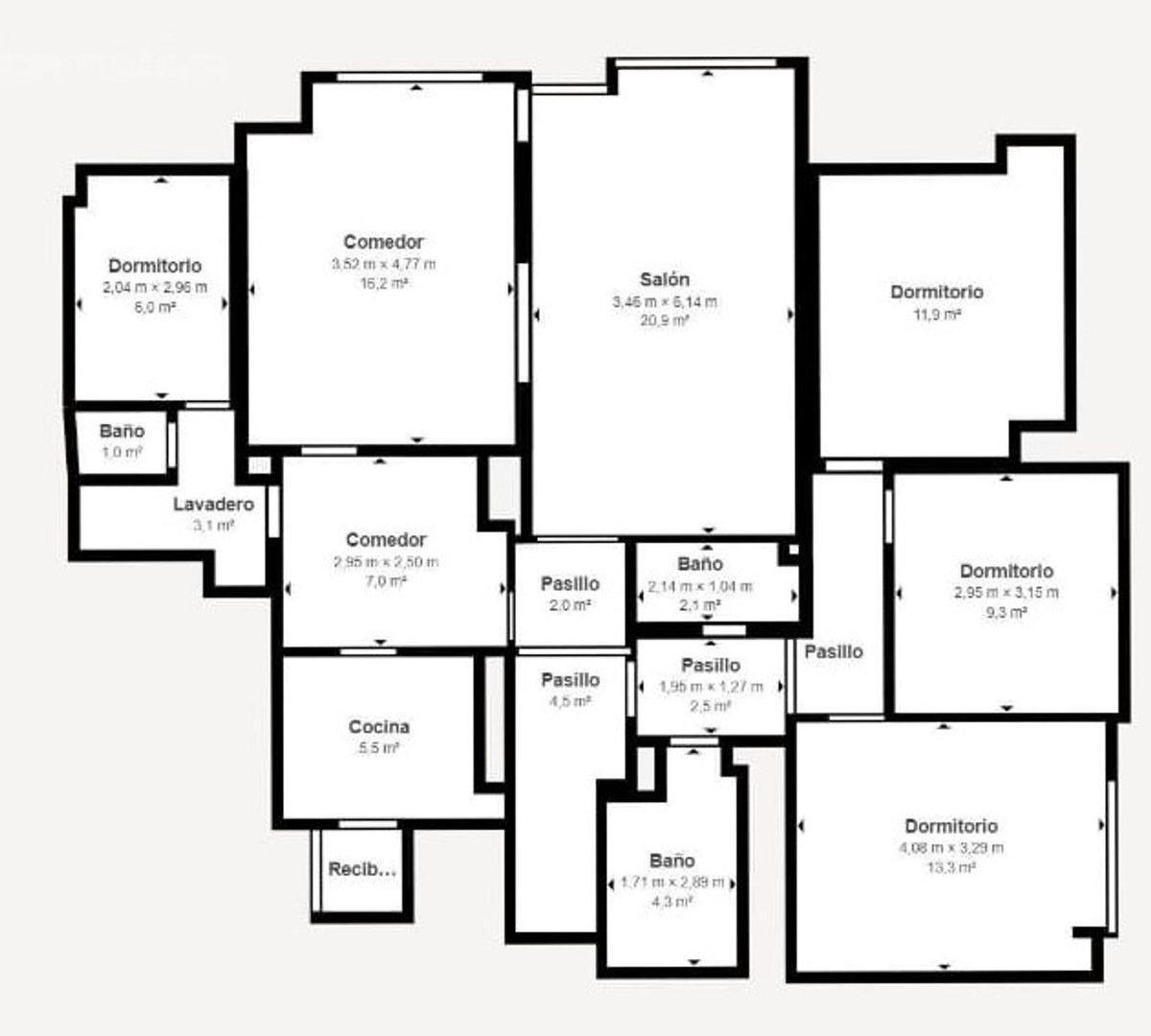 Foto de DEPARTAMENTO 5 AMBIENTES EN VENTA EN RECOLETA, imagen 4