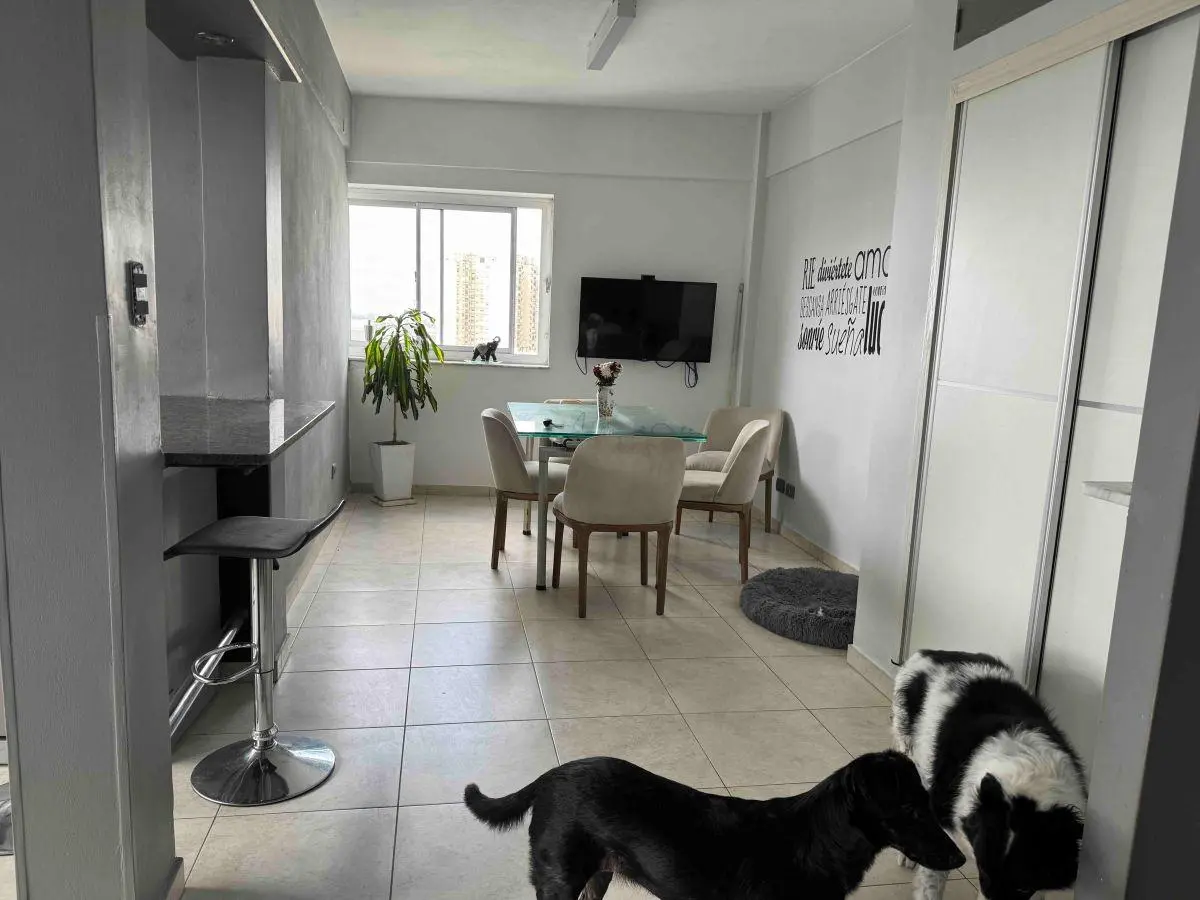 Exclusivo semipiso en piso alto - Muy luminoso - con Escritorio y Dependencia. Venta / alquiler 4