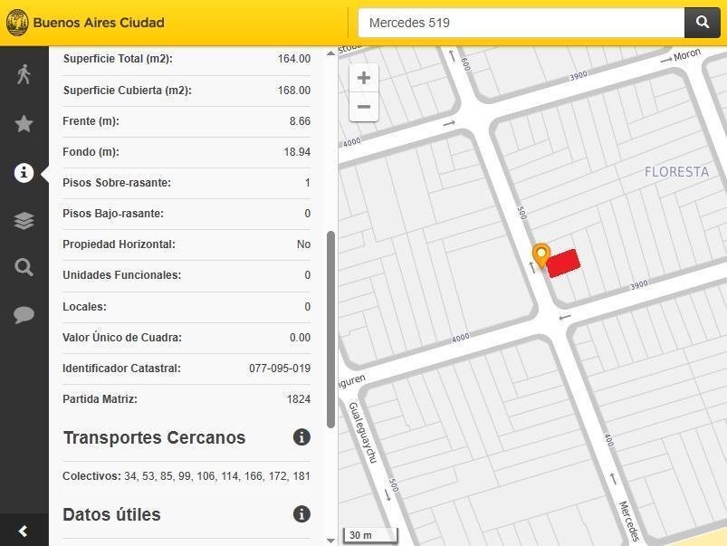 Casa a Reciclar 4 Ambientes en Floresta 1