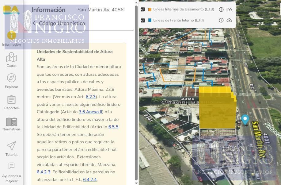 Foto de Venta Terreno 8,66 x 25,00 USAA-Frente Facultad de Agronomia, imagen 2