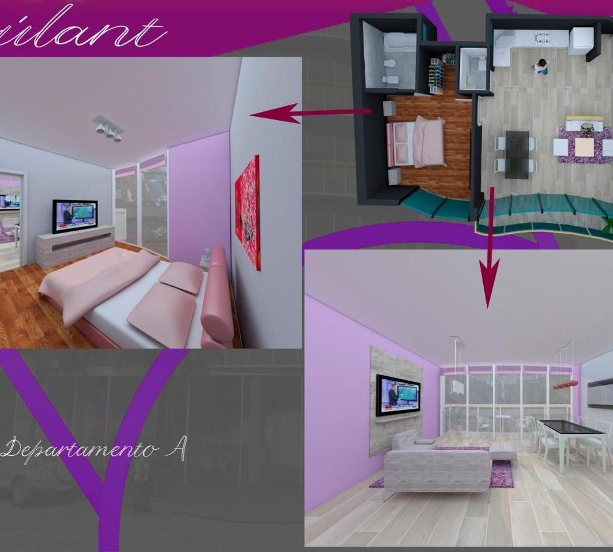 DEPARTAMENTO 2 AMBIENTES A ESTRENAR