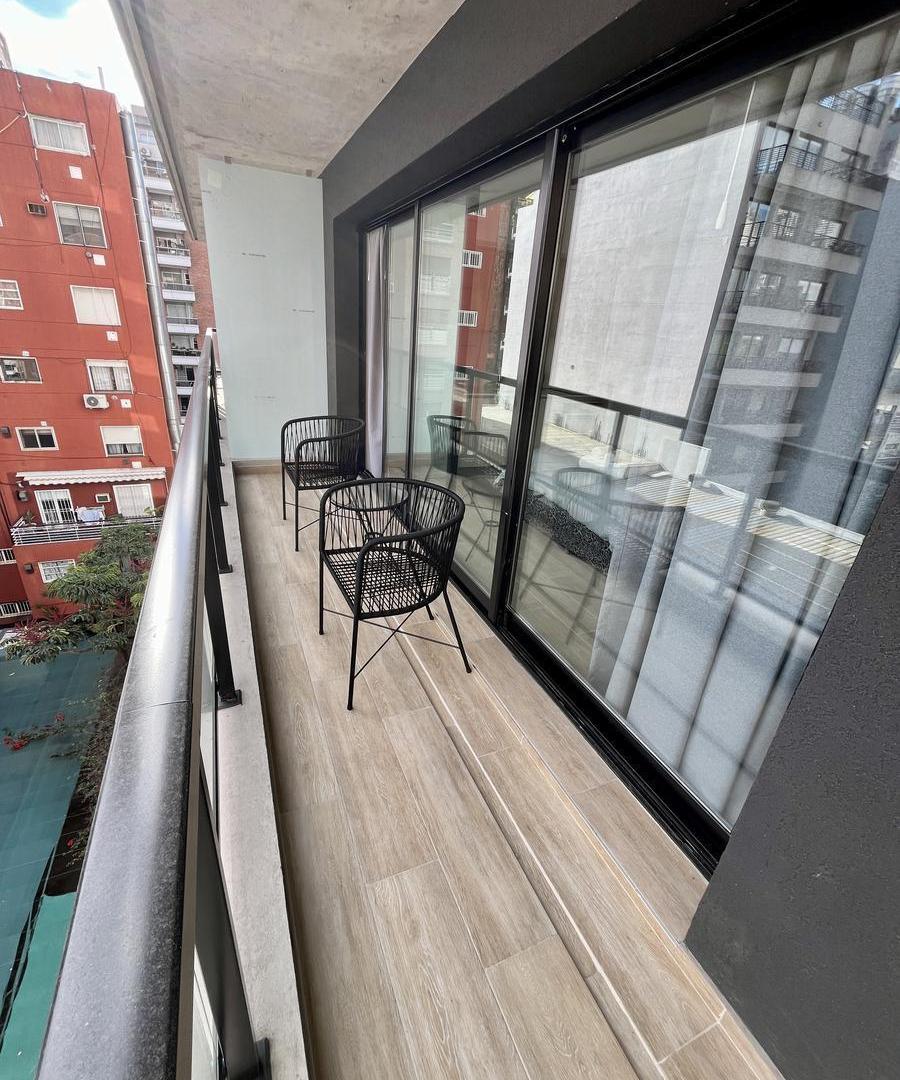 Alquiler Temporario - Departamento Monoambiente - Pileta - Gym - Palermo, Las Cañitas - Black Arce
