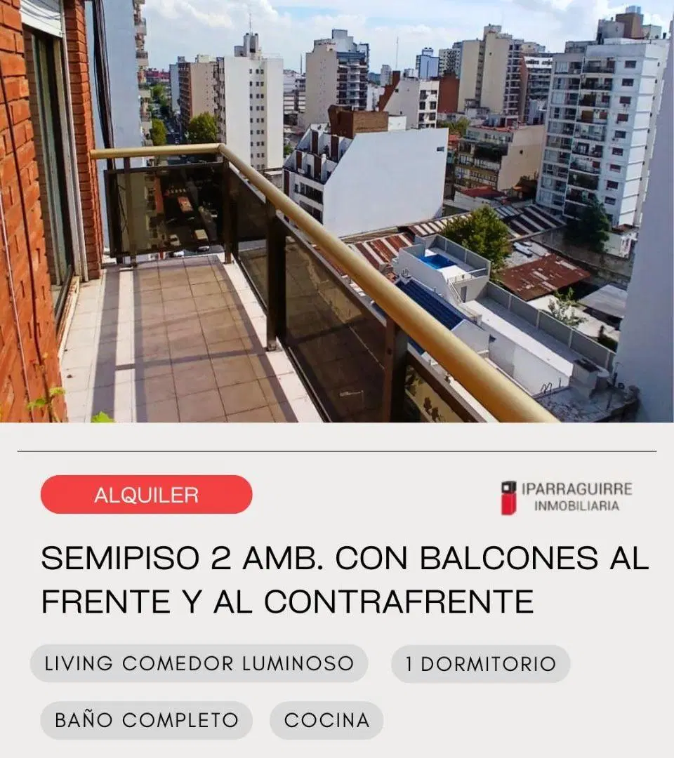 Semipiso de 2 ambientes en Avellaneda 2
