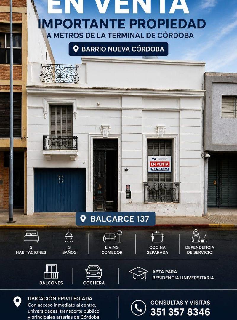 En venta, Casa de 175 m2 con 6 dormitorios IDEAL RESIDENCIA UNIVERSITARIA/HOSTEL