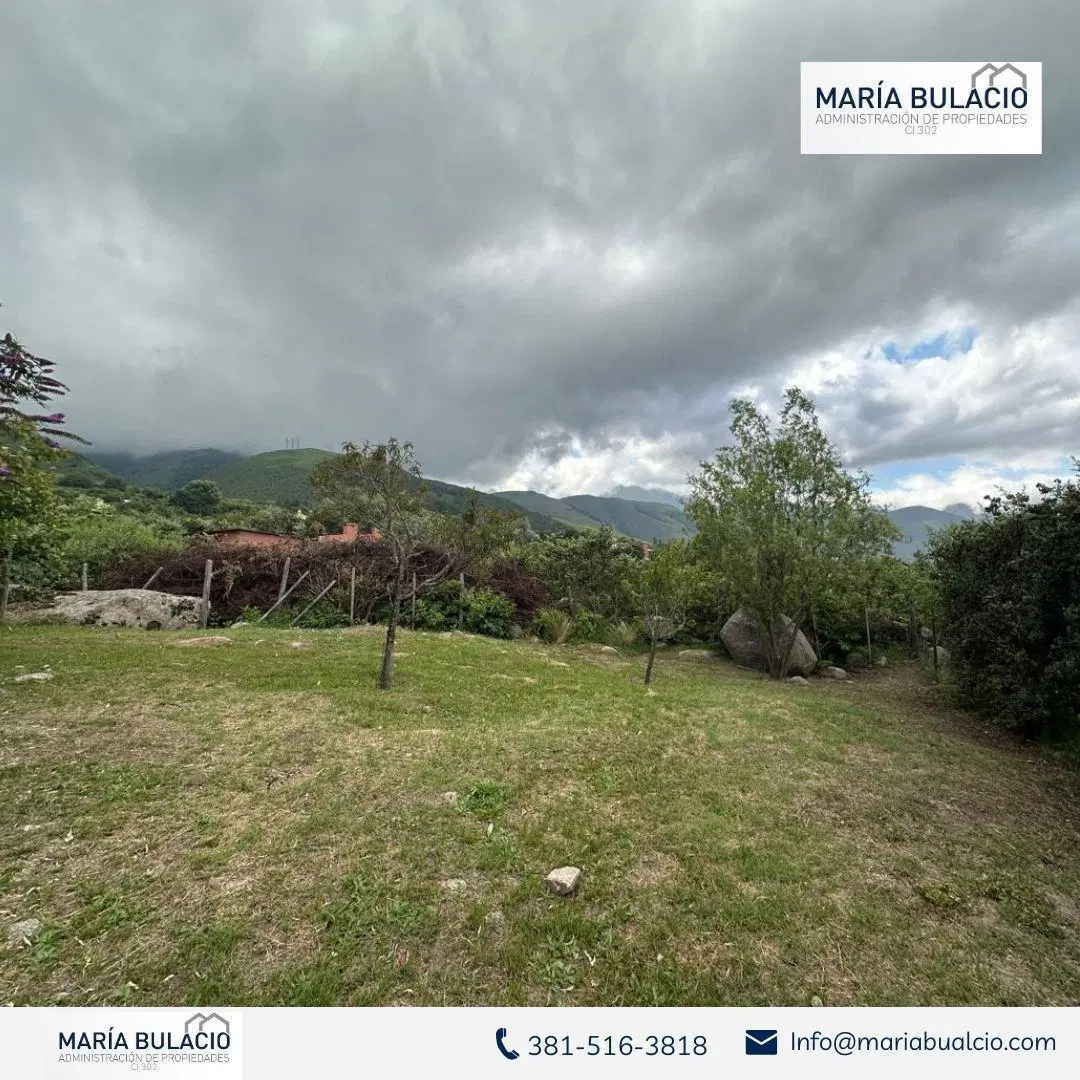 Terreno en Tafi Del Valle 3