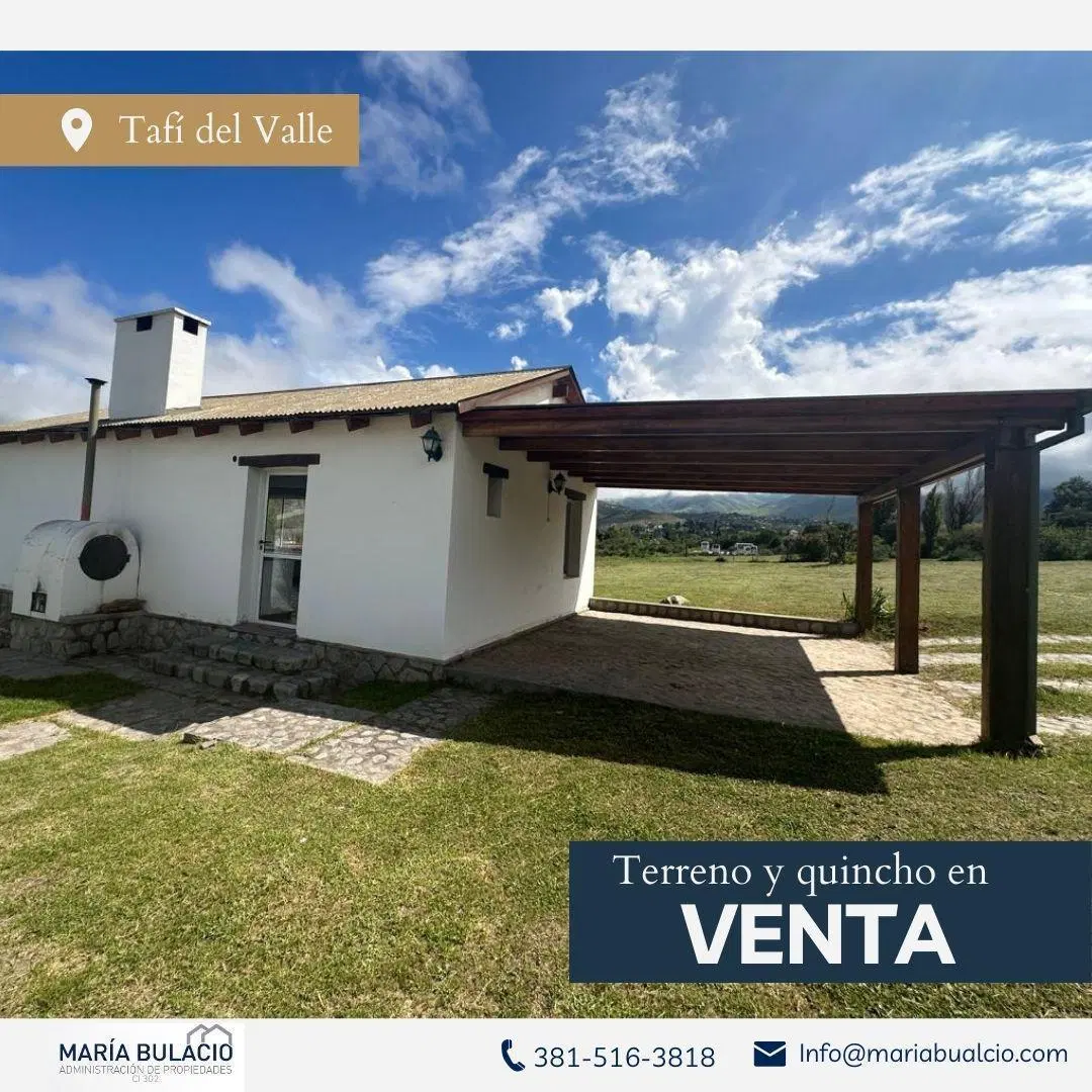 Terreno en Tafi Del Valle 8