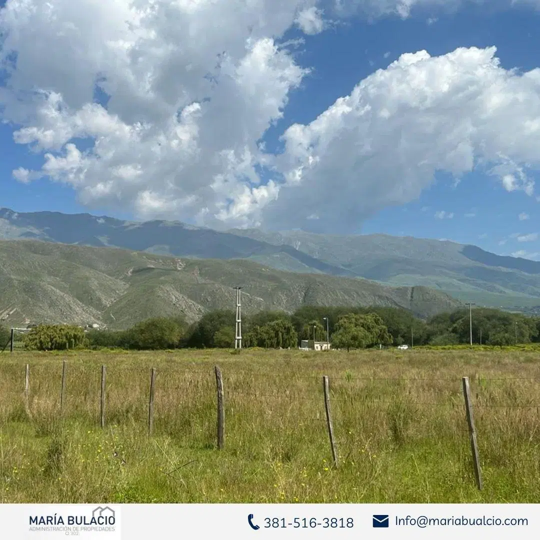 Terreno en  Tafí del Valle 3